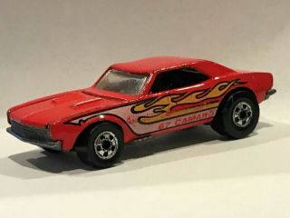 1982 Hot Wheels 67 Camaro - Red With Flames