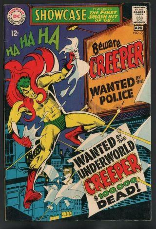 Showcase 73 Dc Comics 1968 1st Appearance Of The Creeper By Steve Ditko