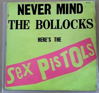 Sex Pistols Never Mind The Bollocks French Pink Back Issue Signed Glen Matlock