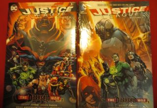 Justice League Vol 7 - 8 The Darkseid War Hc Hardcover $49.  98 Srp Geoff Johns