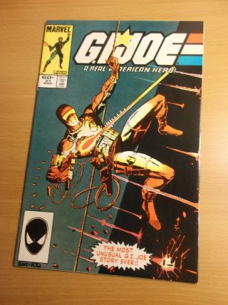 Marvel: G.  I.  Joe,  A Real American Hero 21,  Rare 3rd Printing,  1984,  Nm - (9.  2)