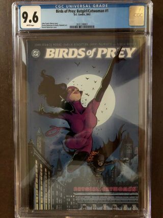 Birds Of Prey: Batgirl/catwoman 1,  2003,  Dc Comics,  Cgc Grade 9.  6 Nm,