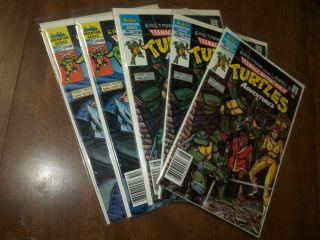 Teenage Mutant Ninja Turtles 1 X 3 And 2 X 2 Avg.  Vf,  Archie Comics