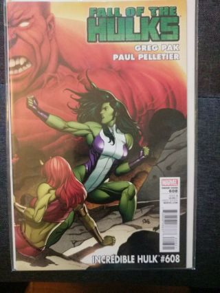 Incredible Hulk 608 Fall Of The Hulks Greg Pak Variant Marvel Comic