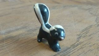 Vintage Hagen Renaker Skunk Baby Miniature Animal Figurine