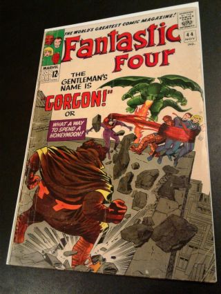 Fantastic Four 44 The First Appearance Of Gorgon