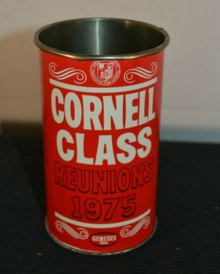 1975 Cornell Alumni Reunion Drinking Beer Can Genesee Brewery 12 Oz Bcca 216 - 36