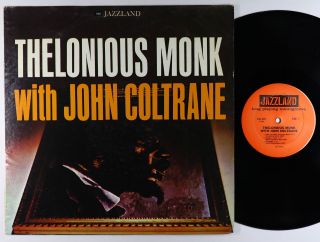 Thelonious Monk With John Coltrane - S/t Lp - Riverside - Ojc - 039 Vg,