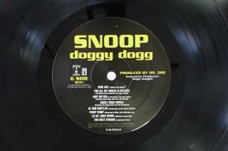 SNOOP DOGGY DOGG DOGGYSTYLE DEATH ROW 92279 - 1 US VINYL LP 3