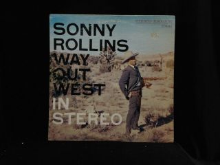 Sonny Rollins - Way Out West - Stereo 7017 - Rare Orig Stereo Dg