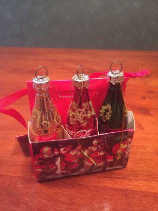 Coca - Cola Coke Christmas Ornaments 