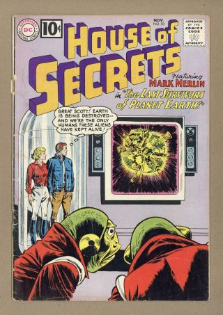 House Of Secrets (1st Series) 50 1961 Gd,  2.  5