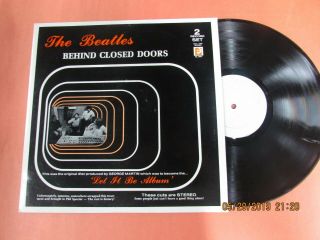 Dbl.  Lp - The Beatles - Behind Closed Doors - Moon Child - -