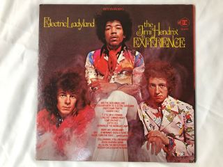 Jimi Hendrix Experience Electric Ladyland 1969 US 1st Press 2 RS 6307 VG 2