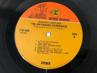 Jimi Hendrix Experience Electric Ladyland 1969 US 1st Press 2 RS 6307 VG 5