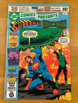 Superman & Green Lantern 26 1980