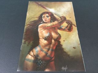 Red Sonja 20 Lucio Parrillo Nycc Virgin Variant Limited To Only 500 Copies Nm,