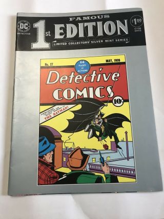 Famous First Edition X2 C - 28 27 Batman C - 30 Sensation Comics 1 Wonder Woman 2