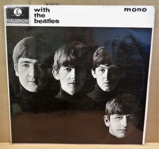 The Beatles With The Beatles Og Uk Mono Parlophone Lp Pmc 1206 Xex 447/8 7n/7n