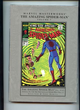 Marvel Masterworks The Spider - Man Volume 7 Hc Nm - Mt.