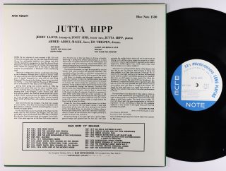 Jutta Hipp - With Zoot Sims LP - Blue Note Japan - BLP 1530 VG, 2