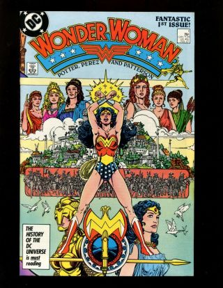 Wonder Woman 1 (1987) Vf Perez Origin Hippolyte Ares Artemis Athena Apollo
