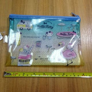 Sanrio Characters Hello Kitty Cosmetic Case Flat Pouch Zipper Bag JAPAN LIMITED 5