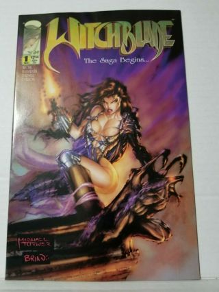 Witchblade 1 Nm 9.  2 - 9.  8 1st Series Michael Turner Cover Art