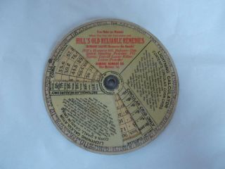 Grain Corn Paper Turn Round Paper Calculator Hills Old Reliable Remedies Ad Vtg