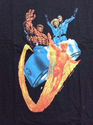 Fantastic Four By Alan Davis Classic T - Shirt Xl (46 - 48) Marvel Rare 1