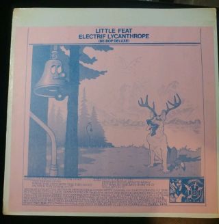 Little Feat Electrif Lycanthrope (be Bop Deluxe) Lp Vinyl Record Live