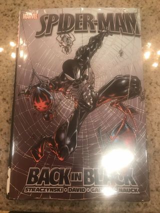 Spider - Man Back In Black Hardcover Graphic Novel 2007 1st Print Open,  Never Reqd