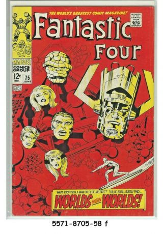 Fantastic Four 75 © June 1968 Marvel Comics