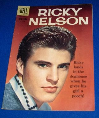 Ricky Nelson Dell Comics 1115 1960