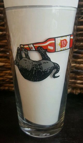 2 Texas Beer Pint Glasses.  Lone Star Armadillo Logo & Shined Bock 4