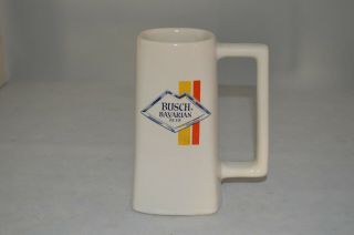 Vintage Busch Bavarian Beer Ceramic Mug