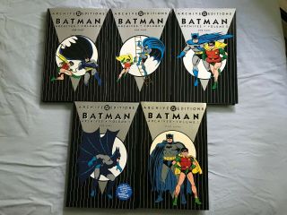 Dc Archive Editions: The Batman Archives,  Vol 1 - 5