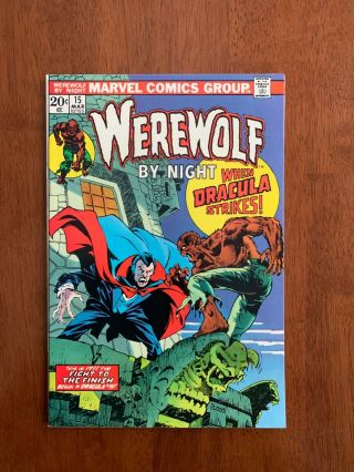 Werewolf By Night 15 (mar 1974,  Marvel) Origin Ploog Art | Vf,