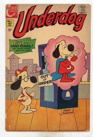 Charlton Comics,  Underdog 1 1970