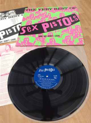 The Sex Pistols - The Very Best Of - Rare Ex,  Japan Vinyl Lp Record - Lydon Pil