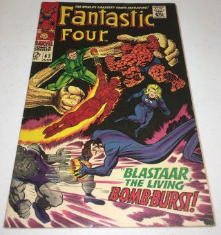 Fantastic Four 63 Marvel 2nd Appearance App Blastaar Stan Lee Jack Kirby