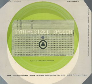 MUSIC FROM MATHEMATICS DECCA MAROON LABEL 1960 SYNTH IBM 7090 COMPUTER LP FLEXI 4