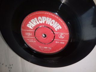 THE BEATLES LOVE ME DO RED LABEL 1962 PRESS 2