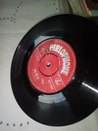 THE BEATLES LOVE ME DO RED LABEL 1962 PRESS 3