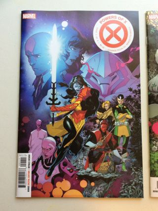 POWERS OF X 1 & 2 COVER A MARVEL COMIC X - Men 2019 S/H 2