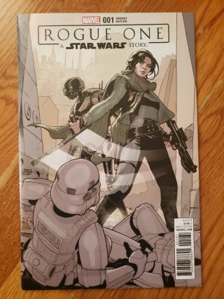 Rogue One A Star Wars Story 1 Terry Dodson Variant Marvel Comics Unread