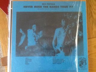 Rare Sex Pistols First Pressing Lp Never Mind The Bands Tour 77