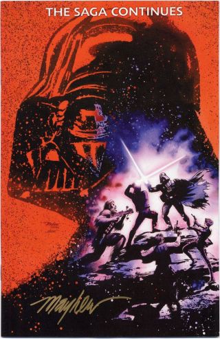 Star Wars: Vader Down 1 Virgin Signed Mike Mayhew Variant Cover And
