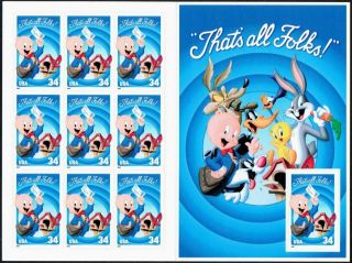 10 Porky Pig Stamps: That 