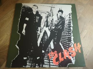 The Clash Lp Same Uk Cbs Press A6 & B6 Cbs 82000 Punk Oi Kbd Isd